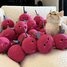 Load image into Gallery viewer, Cat with Cute Apple Silvervine Cat Chew Toys | MissyMoMo