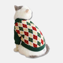 Load image into Gallery viewer, Cat in Argyle Sweater | MissyMoMo