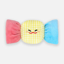 Load image into Gallery viewer, Lemon Gingham Candy Plush Cat Toy | Cute Cat Toys | MissyMoMo