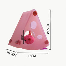 Load image into Gallery viewer, Pink Cheesy Hideaway Mouse Trap | Interactive Cat Toys | MissyMoMo