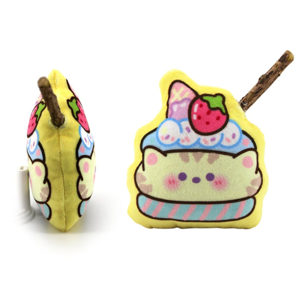 Macaron Silvervine Cat Chew Toy | Cute Toys for Kitte