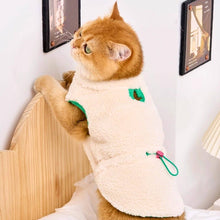 Load image into Gallery viewer, Cat in White Fleece Jacket | MissyMoMo