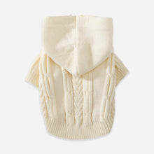 Load image into Gallery viewer, MoMo Cable Knit Hoodie for Kittens & Cats | MissyMoMo