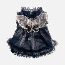 Load image into Gallery viewer, Noir Cat Dress | Black Party Dress for Cats & Kittens | MissyMoMo