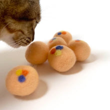 Load image into Gallery viewer, Cat with Cute Wool Felt Cat Ball Toys | MissyMoMo