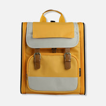 Load image into Gallery viewer, Paw Voyager Orange Expandable Cat Backpack | Soft Cat Carrier | MissyMoMo