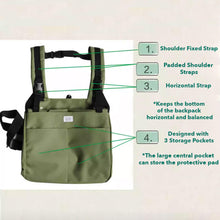 Load image into Gallery viewer, Features Of The Cuddle Carrier Backpack | MissyMoMo