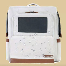 Load image into Gallery viewer, Waterproof Leather Cat Traveling Backpack | MissyMoMo