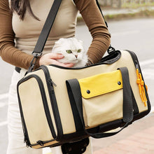 Load image into Gallery viewer, Carrying Cat with Expandable Cat Carrier for Flying | MissyMoMo