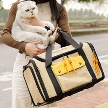 Load image into Gallery viewer, Carrying Cat with Expandable Cat Carrier for Flying | MissyMoMo