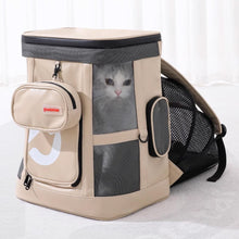 Load image into Gallery viewer, Cat Inside Petstar Voyager Expandable Cat Backpack | Pet Carrier | MissyMoMo