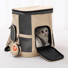 Load image into Gallery viewer, Cat Inside Petstar Voyager Expandable Cat Backpack | Pet Carrier | MissyMoMo