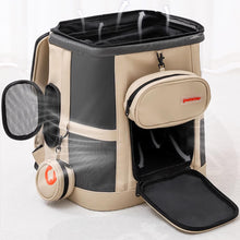 Load image into Gallery viewer, Ventilation of Petstar Voyager Expandable Cat Backpack | Pet Carrier | MissyMoMo