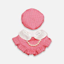 Load image into Gallery viewer, Pink Cat Hat & Bib | Handmade Cat Accessories | MissyMoMo