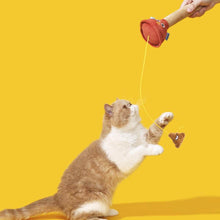 Load image into Gallery viewer, Cat Playing with Plunging Poo Cat Teaser | Funny Kitten & Cat Toys | MissyMoMo