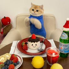 Load image into Gallery viewer, Cat with Cute Plush Strawberry Cake Catnip Toy with Squeaker | MissyMoMo