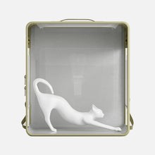 Load image into Gallery viewer, Popocola Cat Backpack | Roomy Leather Cat Carrier | MissyMoMo