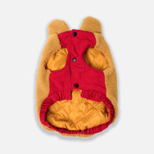 Load image into Gallery viewer, Brown Teddy Bear Fleece Jacket for Cats & Kittens | MissyMoMo