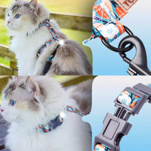 Load image into Gallery viewer, TouchCat  Cat Harness & Leash Set for Walking | H-Style Cat Harness | MissyMoMo