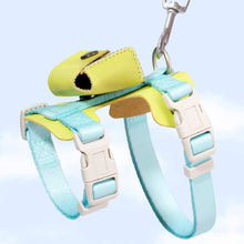 Load image into Gallery viewer, TouchCat Turquoise H-Style Cat Harness & Leash Set | MissyMoMo