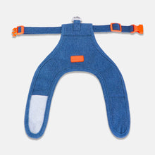 Load image into Gallery viewer, TouchCat Indigo Cat Harness & Leash Set | Denim Harness for Cats & Kittens | MissyMoMo