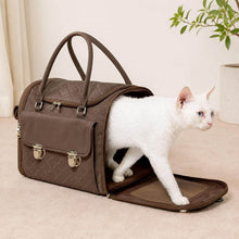 Load image into Gallery viewer, TouchDog Romy Airline Cat Carrier with Side Entry for Cats | MissyMoMo