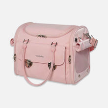 Load image into Gallery viewer, TouchDog Romy Airline Cat Carrier in Pink | MissyMoMo