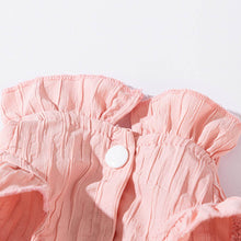 Load image into Gallery viewer, Pink Tulip Cat Dress | Cute Ruffle Cat Clothes | MissyMoMo