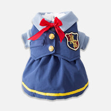 Load image into Gallery viewer, Winston Cat Dress | Winter Fleece Dress for Cats | MissyMoMo