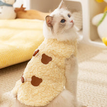 Load image into Gallery viewer, Cat in Yellow Fleece Jacket | MissyMoMo