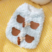 Load image into Gallery viewer, Meowster Cat Jacket | Blue Fleece Jacket for Cats | MissyMoMo