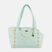 Load image into Gallery viewer, Arkika Cat Shoulder Bag in Mint Green | MissyMoMo