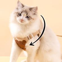 Load image into Gallery viewer, Cat Wearing Lolly Cat Harness In Beige | MissyMoMo
