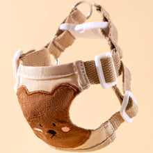 Load image into Gallery viewer, Lolly Brown Vest Harness & Leash Set for Kittens & Cats | MissyMoMo