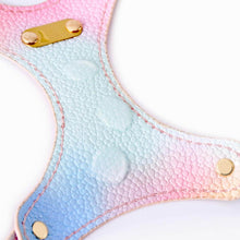 Load image into Gallery viewer, Water Repellent Leather Cat Harness | Pink Luxury Lightweight Cat Harness | MissyMoMo