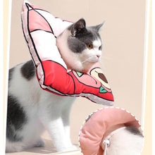 Load image into Gallery viewer, Peach Milk Elizabethan Collar for Cats | Cat with Cute E Collar | MissyMoMo
