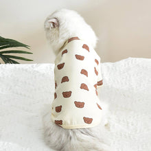 Load image into Gallery viewer, Teddy Cat T-Shirt | Cat in T-Shirt | Cat Clothes | MissyMoMo