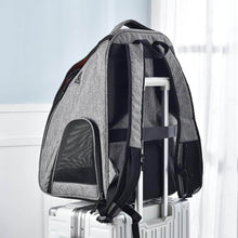 Load image into Gallery viewer, Urban Wanderer Cat Backpack | Carry-On Cat Traveling Backpack | MissyMoMo