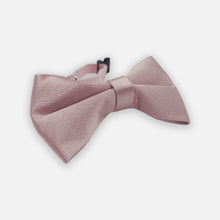 Load image into Gallery viewer, Beau Cat Bow Tie in Dusty Pink | Satin Cat Bow Tie Collar | MissyMoMo
