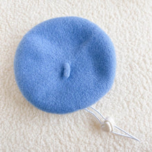 Load image into Gallery viewer, Blue Beret Hat for Cats | MissyMoMo
