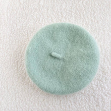 Load image into Gallery viewer, Mint Green Beret Hat for Cats | MissyMoMo
