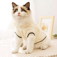 Load image into Gallery viewer, Cat in White Hooded Sweater | MissyMoMo
