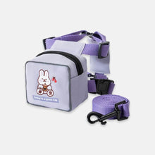 Load image into Gallery viewer, Blossom Cat Harness and Leash | Purple Cat Harness for Walking | MissyMoMo
