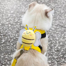 Load image into Gallery viewer, Cat in Escape-Proof Bumblebee Cat Harness | MissyMoMo
