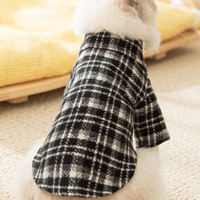 Load image into Gallery viewer, Cat in Chic Plaid Shirt | MissyMoMo
