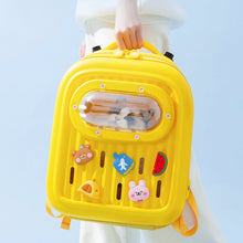 Load image into Gallery viewer, Yellow Bubble Catventure Cat Backpack Carrier | MissyMoMo
