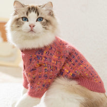 Load image into Gallery viewer, Cat in Stylish Coral Cardigan | MissyMoMo
