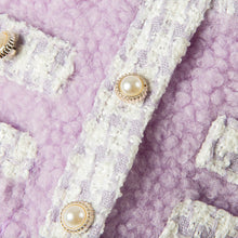 Load image into Gallery viewer, Cherie Cat Jacket | Stylish Purple Jacket for Cats | MissyMoMo

