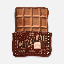 Load image into Gallery viewer, Plush Chocolate Bar Snuffle Cat Toy in Wrapper | Cute Cat Toys | MissyMoMo
