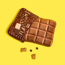 Load image into Gallery viewer, Chocolate Bar Snuffle Cat Toy with Treats | Snuffle Cat Toys | MissyMoMo
